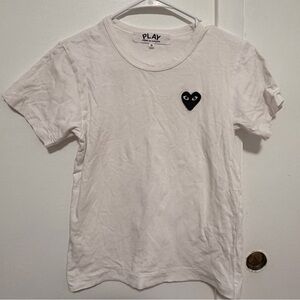 Come Des Garçons PLAY White Tshirt